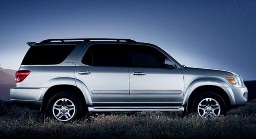 Photo Image Gallery & Touchup Paint: Toyota Sequoia in Silver Sky Metallic  (1D6)  YEARS: 2001-2007