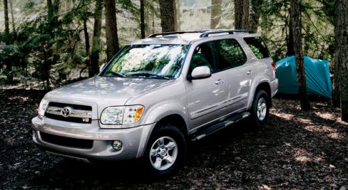 Photo Image Gallery & Touchup Paint: Toyota Sequoia in Silver Sky Metallic  (1D6)  YEARS: 2001-2007