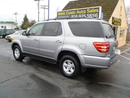 Photo Image Gallery & Touchup Paint: Toyota Sequoia in Silver Sky Metallic  (1D6)  YEARS: 2001-2007