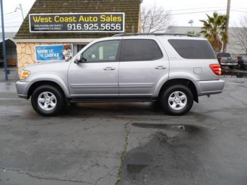 Photo Image Gallery & Touchup Paint: Toyota Sequoia in Silver Sky Metallic  (1D6)  YEARS: 2001-2007