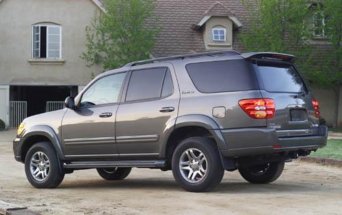 Photo Image Gallery & Touchup Paint: Toyota Sequoia in Phantom Gray Pearl  (1E3)  YEARS: 2003-2007