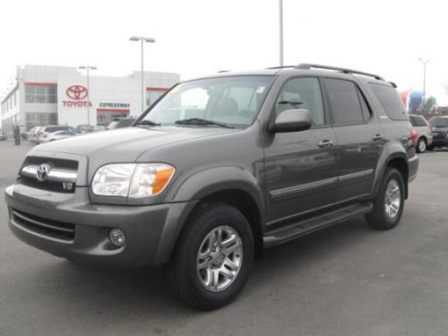 Photo Image Gallery & Touchup Paint: Toyota Sequoia in Phantom Gray Pearl  (1E3)  YEARS: 2003-2007