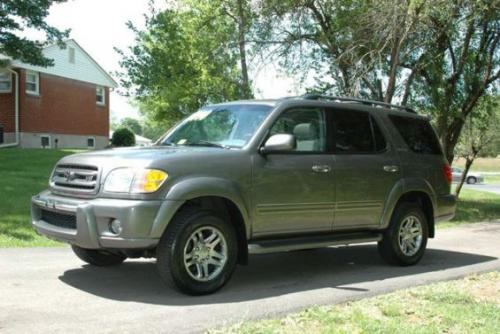 Photo Image Gallery & Touchup Paint: Toyota Sequoia in Phantom Gray Pearl  (1E3)  YEARS: 2003-2007