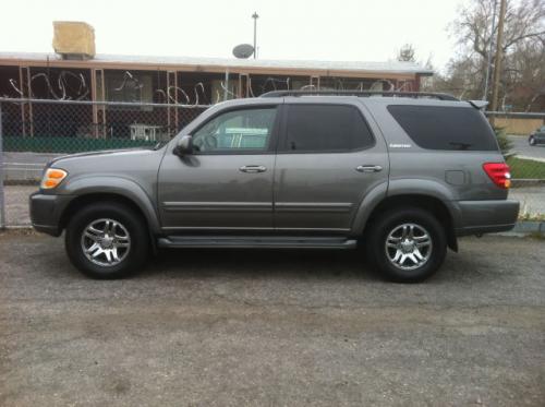 Photo Image Gallery & Touchup Paint: Toyota Sequoia in Phantom Gray Pearl  (1E3)  YEARS: 2003-2007