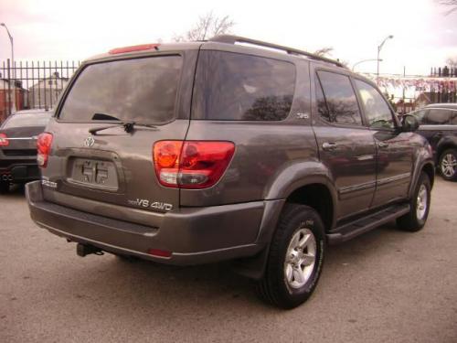 Photo Image Gallery & Touchup Paint: Toyota Sequoia in Phantom Gray Pearl  (1E3)  YEARS: 2003-2007