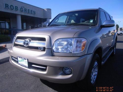 Photo Image Gallery & Touchup Paint: Toyota Sequoia in Desert Sand Mica  (4Q2)  YEARS: 2005-2007