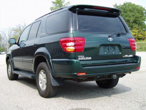 Photo Image Gallery & Touchup Paint: Toyota Sequoia in Imperial Jade Mica  (6Q7)  YEARS: 2001-2004