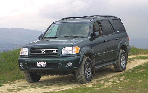 Photo Image Gallery & Touchup Paint: Toyota Sequoia in Imperial Jade Mica  (6Q7)  YEARS: 2001-2004