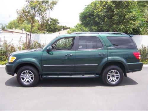 Photo Image Gallery & Touchup Paint: Toyota Sequoia in Imperial Jade Mica  (6Q7)  YEARS: 2001-2004