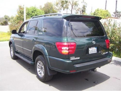 Photo Image Gallery & Touchup Paint: Toyota Sequoia in Imperial Jade Mica  (6Q7)  YEARS: 2001-2004