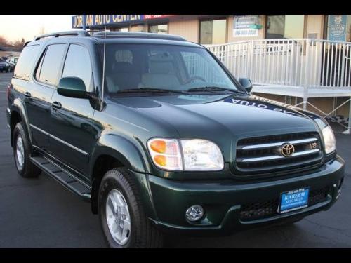 Photo Image Gallery & Touchup Paint: Toyota Sequoia in Imperial Jade Mica  (6Q7)  YEARS: 2001-2004