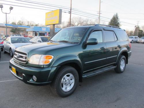 Photo Image Gallery & Touchup Paint: Toyota Sequoia in Imperial Jade Mica  (6Q7)  YEARS: 2001-2004