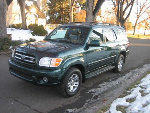 Photo Image Gallery & Touchup Paint: Toyota Sequoia in Imperial Jade Mica  (6Q7)  YEARS: 2001-2004