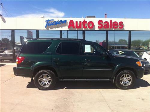 Photo Image Gallery & Touchup Paint: Toyota Sequoia in Imperial Jade Mica  (6Q7)  YEARS: 2001-2004