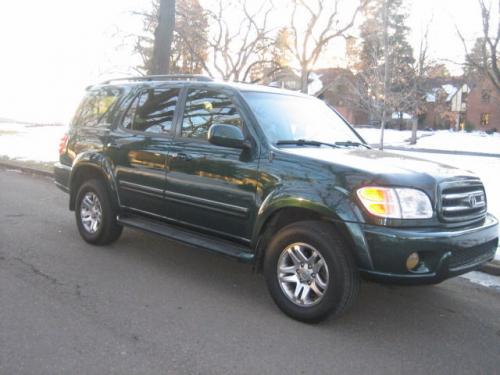Photo Image Gallery & Touchup Paint: Toyota Sequoia in Imperial Jade Mica  (6Q7)  YEARS: 2001-2004