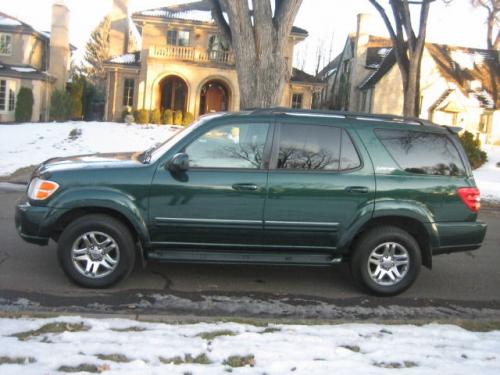 Photo Image Gallery & Touchup Paint: Toyota Sequoia in Imperial Jade Mica  (6Q7)  YEARS: 2001-2004