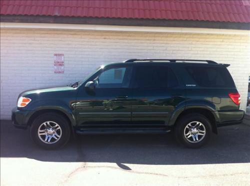 Photo Image Gallery & Touchup Paint: Toyota Sequoia in Imperial Jade Mica  (6Q7)  YEARS: 2001-2004