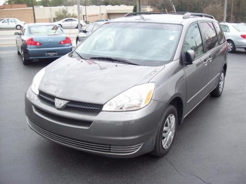 Photo Image Gallery & Touchup Paint: Toyota Sienna in Phantom Gray Pearl  (1E3)  YEARS: 2004-2005