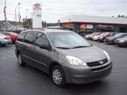 Photo Image Gallery & Touchup Paint: Toyota Sienna in Phantom Gray Pearl  (1E3)  YEARS: 2004-2005