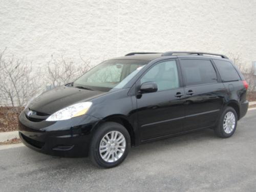 Photo Image Gallery & Touchup Paint: Toyota Sienna in Black    (202)  YEARS: 2008-2010
