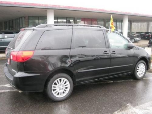 Photo Image Gallery & Touchup Paint: Toyota Sienna in Black    (202)  YEARS: 2008-2010