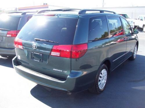 Photo Image Gallery & Touchup Paint: Toyota Sienna in Aspen Green Pearl  (6S7)  YEARS: 2004-2005
