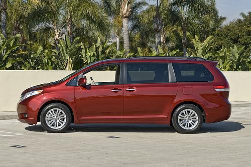 Photo Image Gallery & Touchup Paint: Toyota Sienna in Salsa Red Pearl  (3Q3)  YEARS: 2011-2013