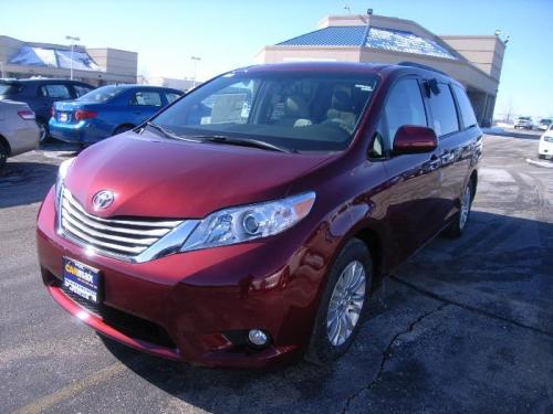 Photo Image Gallery & Touchup Paint: Toyota Sienna in Salsa Red Pearl  (3Q3)  YEARS: 2011-2013