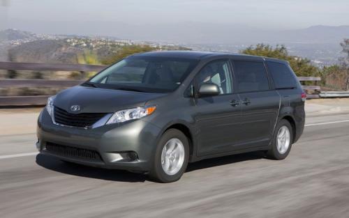 Photo Image Gallery & Touchup Paint: Toyota Sienna in Cypress Pearl   (6T7)  YEARS: 2011-2013