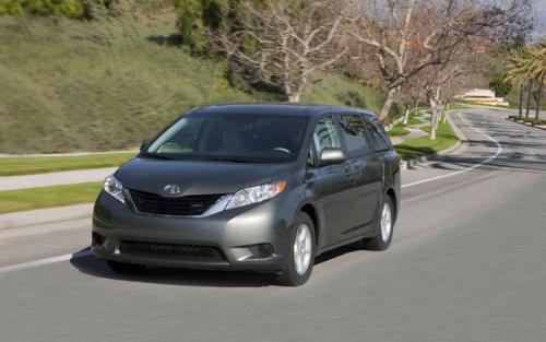 Photo Image Gallery & Touchup Paint: Toyota Sienna in Cypress Pearl   (6T7)  YEARS: 2011-2013