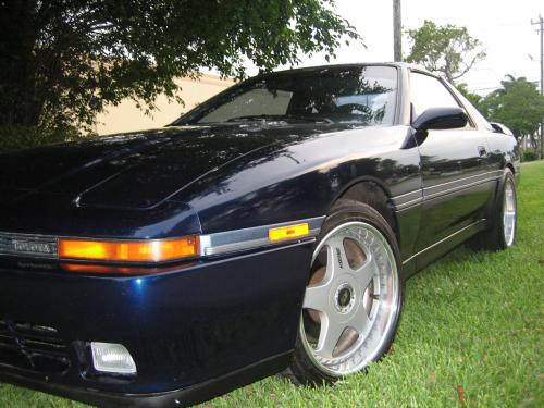 Photo Image Gallery & Touchup Paint: Toyota Supra in Dark Blue Pearl  (8E3)  YEARS: 1987-1989