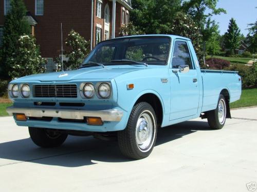 Photo Image Gallery & Touchup Paint: Toyota Truck in Light Blue   (854)  YEARS: 1973-1975