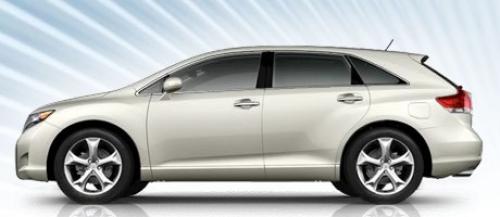 Photo Image Gallery & Touchup Paint: Toyota Venza in Blizzard Pearl   (070)  YEARS: 2009-2013
