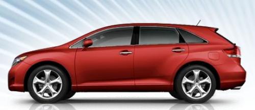 Photo Image Gallery & Touchup Paint: Toyota Venza in Barcelona Red Metallic  (3R3)  YEARS: 2009-2013