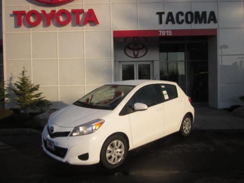 Photo Image Gallery & Touchup Paint: Toyota Yaris in Super White   (040)  YEARS: 2012-2013