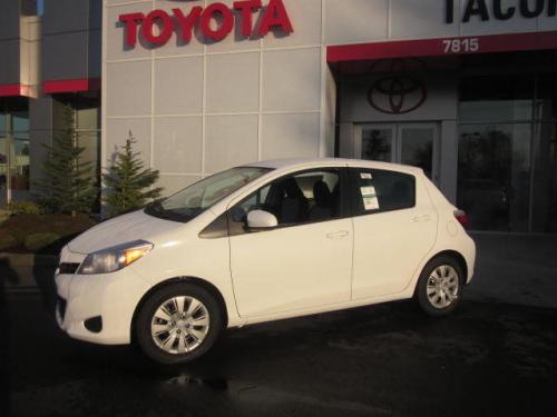 Photo Image Gallery & Touchup Paint: Toyota Yaris in Super White   (040)  YEARS: 2012-2013