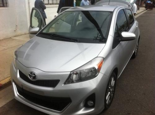 Photo Image Gallery & Touchup Paint: Toyota Yaris in Classic Silver Metallic  (1F7)  YEARS: 2012-2013