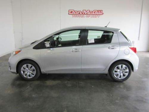 Photo Image Gallery & Touchup Paint: Toyota Yaris in Classic Silver Metallic  (1F7)  YEARS: 2012-2013