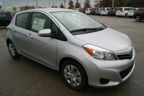 Photo Image Gallery & Touchup Paint: Toyota Yaris in Classic Silver Metallic  (1F7)  YEARS: 2012-2013