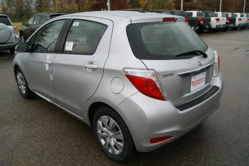 Photo Image Gallery & Touchup Paint: Toyota Yaris in Classic Silver Metallic  (1F7)  YEARS: 2012-2013
