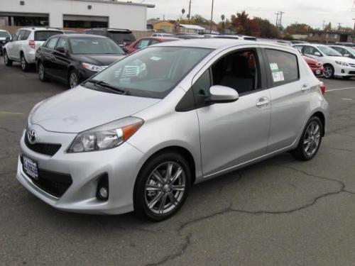 Photo Image Gallery & Touchup Paint: Toyota Yaris in Classic Silver Metallic  (1F7)  YEARS: 2012-2013