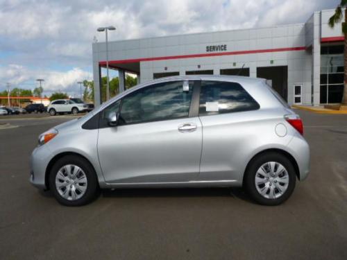 Photo Image Gallery & Touchup Paint: Toyota Yaris in Classic Silver Metallic  (1F7)  YEARS: 2012-2013