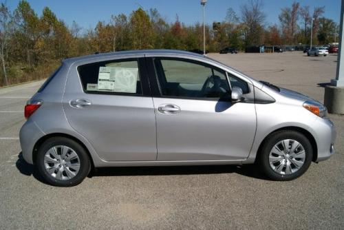 Photo Image Gallery & Touchup Paint: Toyota Yaris in Classic Silver Metallic  (1F7)  YEARS: 2012-2013