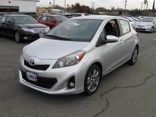 Photo Image Gallery & Touchup Paint: Toyota Yaris in Classic Silver Metallic  (1F7)  YEARS: 2012-2013