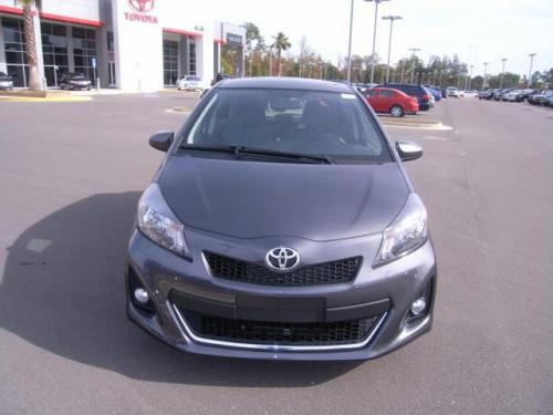 Photo Image Gallery & Touchup Paint: Toyota Yaris in Magnetic Gray Metallic  (1G3)  YEARS: 2012-2013