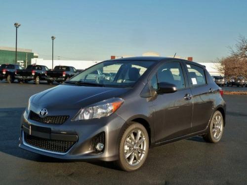 Photo Image Gallery & Touchup Paint: Toyota Yaris in Magnetic Gray Metallic  (1G3)  YEARS: 2012-2013