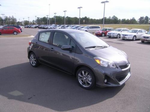 Photo Image Gallery & Touchup Paint: Toyota Yaris in Magnetic Gray Metallic  (1G3)  YEARS: 2012-2013