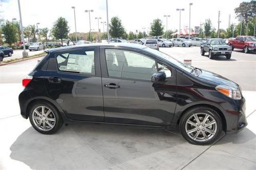 Photo Image Gallery & Touchup Paint: Toyota Yaris in Black Sand Pearl  (209)  YEARS: 2012-2013