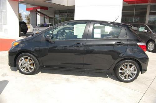 Photo Image Gallery & Touchup Paint: Toyota Yaris in Black Sand Pearl  (209)  YEARS: 2012-2013