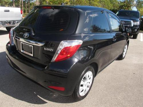 Photo Image Gallery & Touchup Paint: Toyota Yaris in Black Sand Pearl  (209)  YEARS: 2012-2013